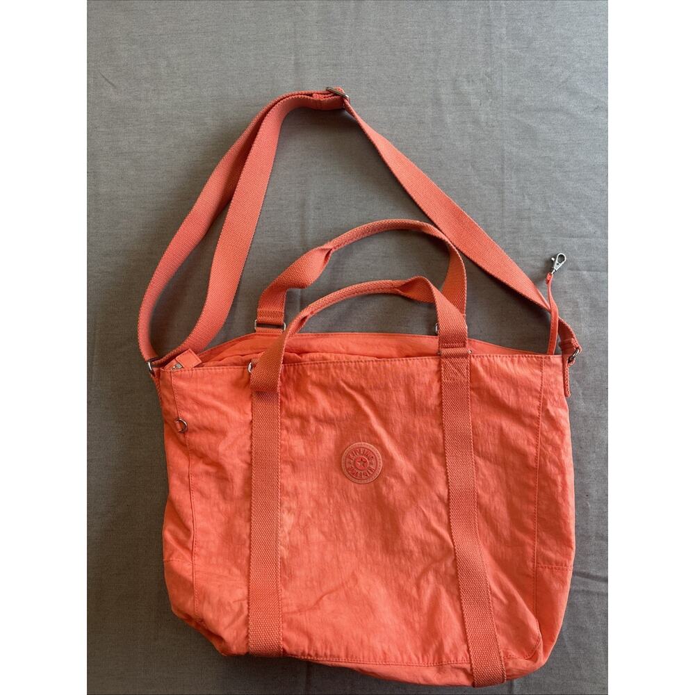 KIPLING‎ ADARA M TOTE DUFFEL TRAVEL GYM BAG PINK
